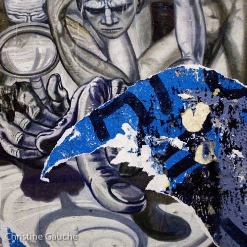 Mur de Berlin 4 - Graffiti - Photographie de Christine Gauche